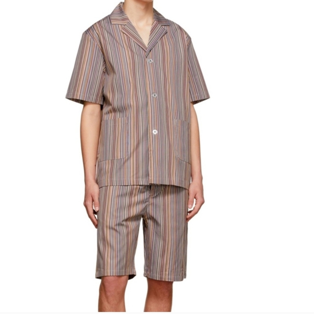 Paul Smith Multicolor Striped Button-Up Shirt